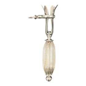 Antique Manche a Gigot Leg of Lamb Holder