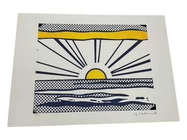 Sunrise by Roy Lichtenstein (American, 1923–1997), Limited Edition Lithograph