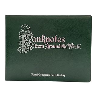 Banknotes from Around the World, Postal Commemorative Society Album (1 of 4)