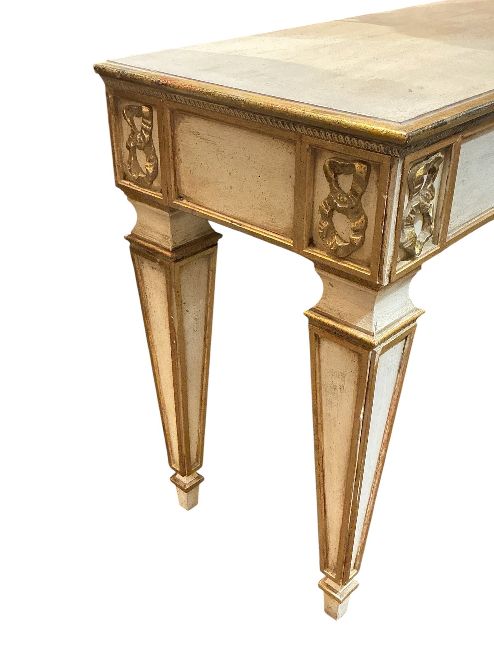 Wood and Dore Bronze Mounted Console Table - 2