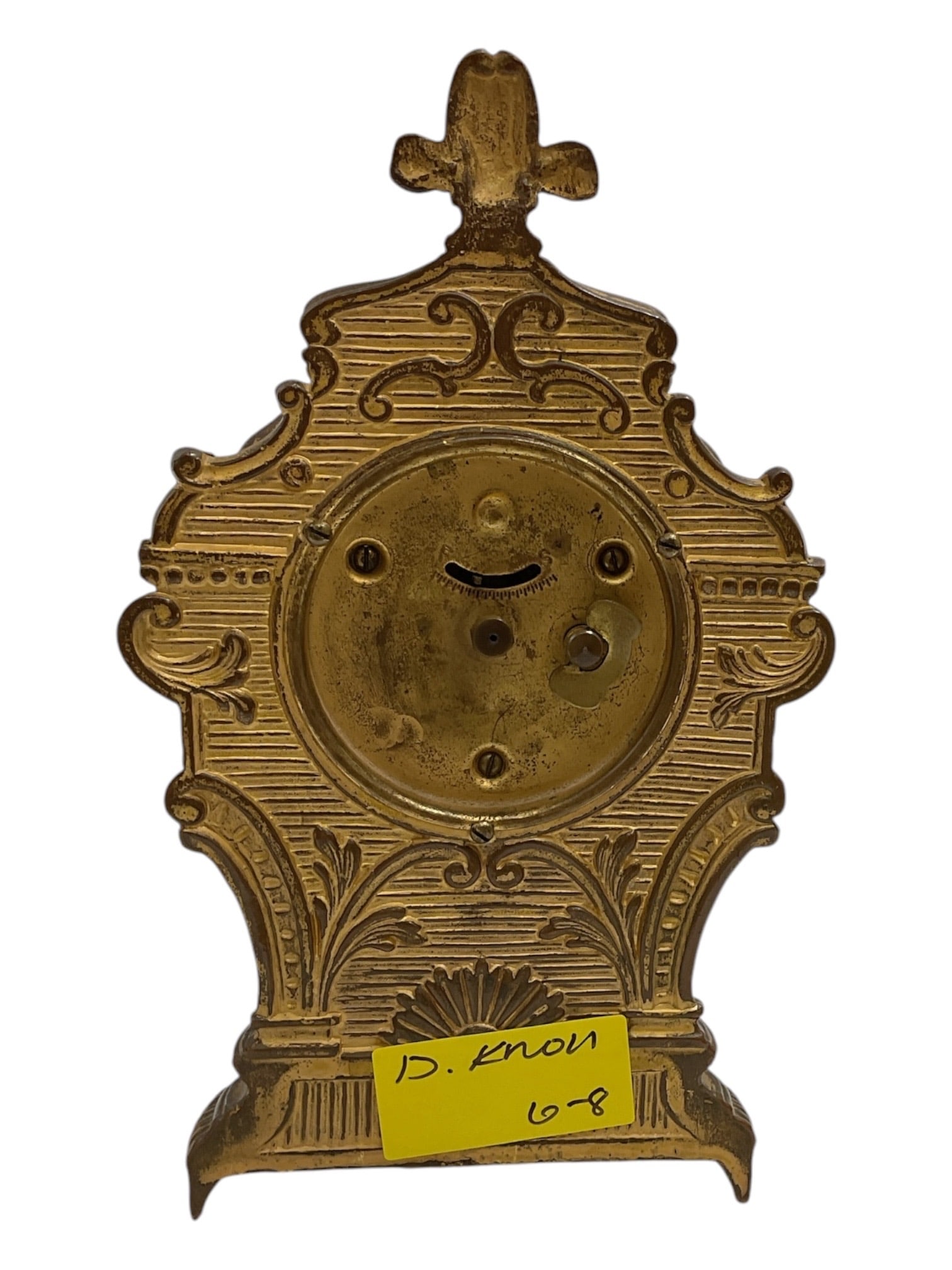 Solid Brass Mantel Clock - 2