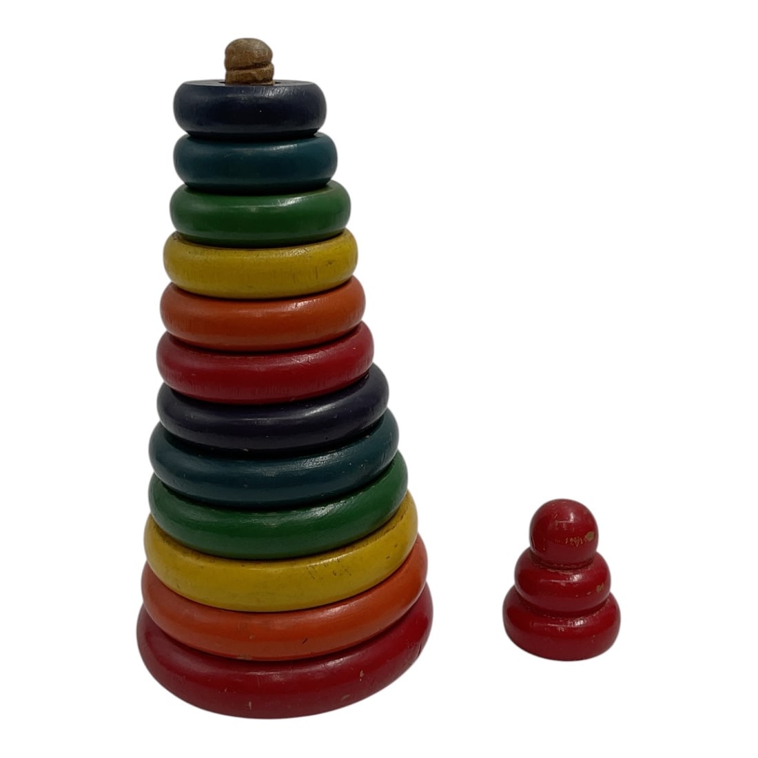 Wooden Stacking Ring Toy - 2