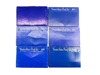 United States Proof Set Collection Assorted Years in Original Government Packaging (1 of 2)