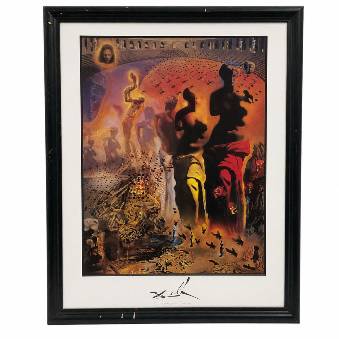 Salvador Dalí The Hallucinogenic Toreador Framed Print (1 of 4)