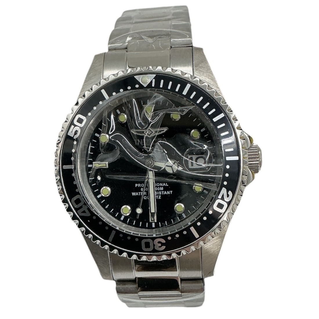 Pro Diver by Invicta (Switzerland/USA, n.d.) Stainless Steel: tbd
