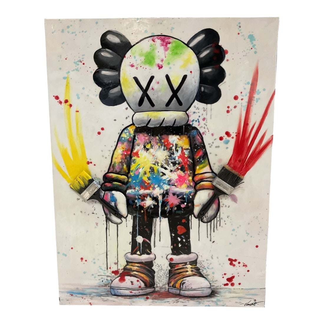 Vincent Byrnes - Attributed to KAWS Companion W/COA:  