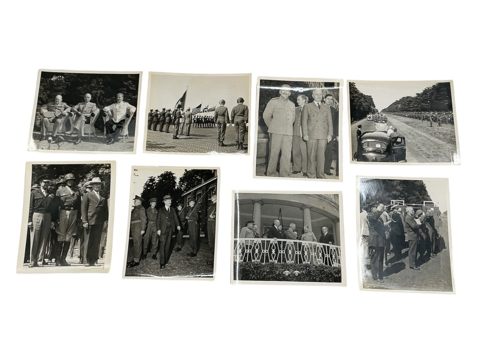 Title Collection of 1945 Potsdam Conference Official U.S. Navy Press Photographs (Group 2)