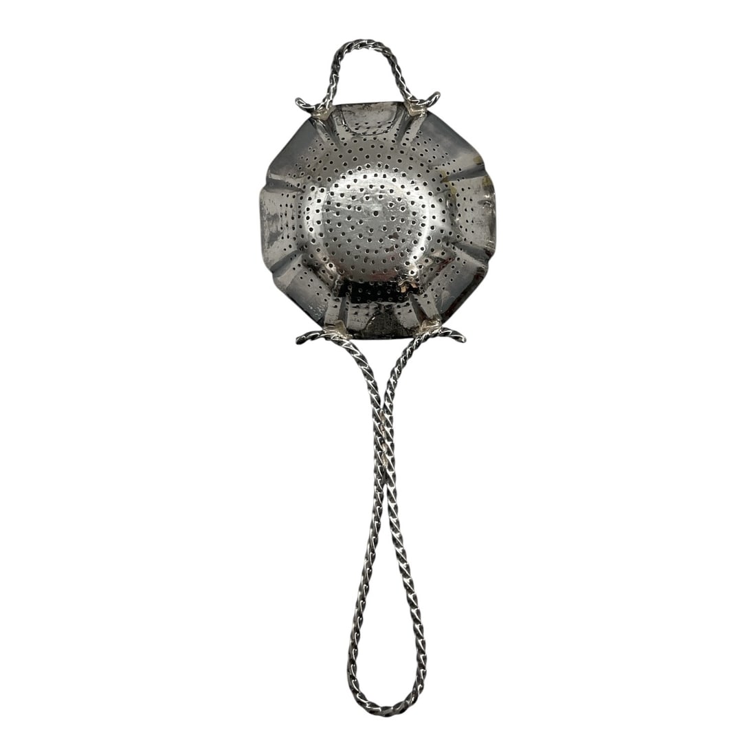 925 Sterling Silver Tea Infuser Strainer - 4