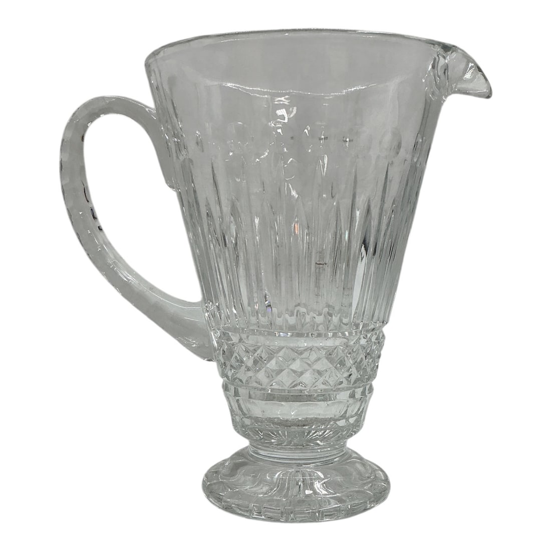 Polish 24% Lead Crystal Pedestal Pitcher (1 of 3)