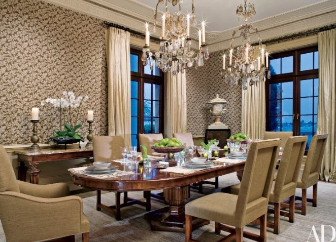 Italian Neoclassical Style Painted and Parcel-Gilded Green Marble-Top Table (1 of 5)