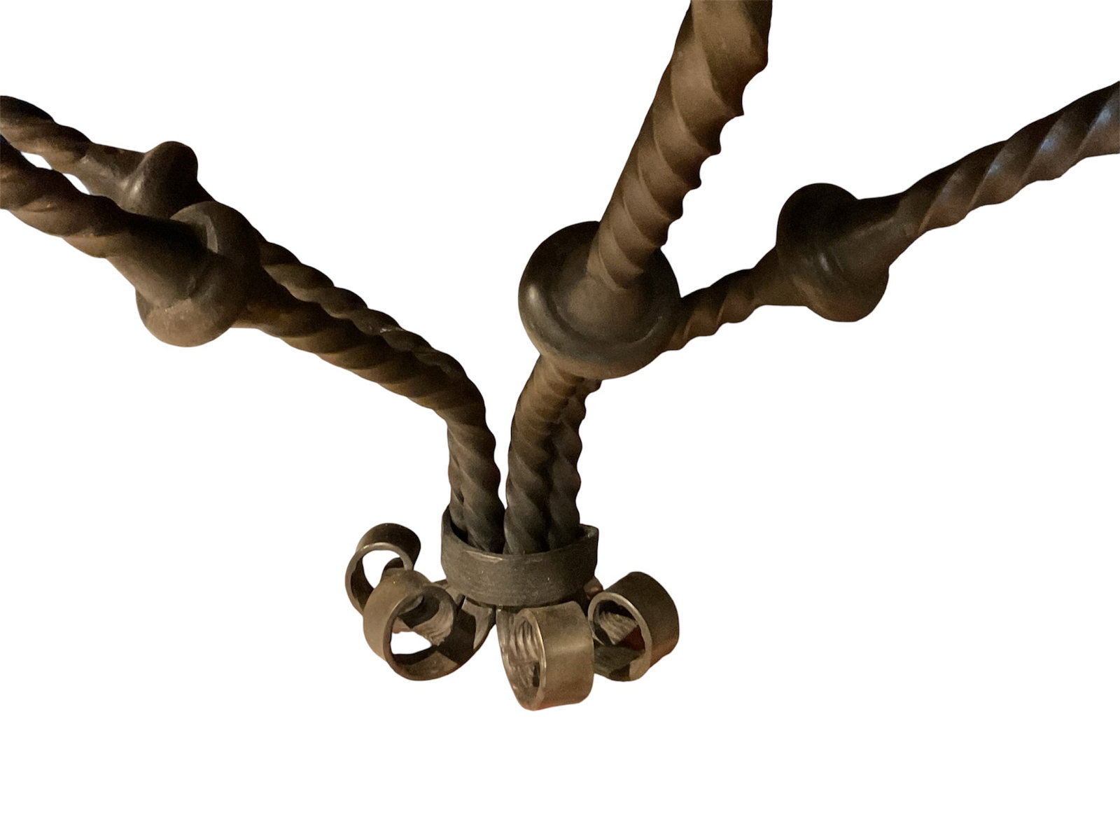 Paul Ferrante Twist Demilune Table (1 of 2)