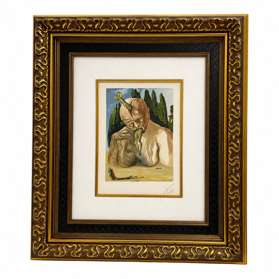 The Logician Devil by Salvador Dali (Spain, 1904–1989) The Divine Comedy w/ COA (1 of 8)