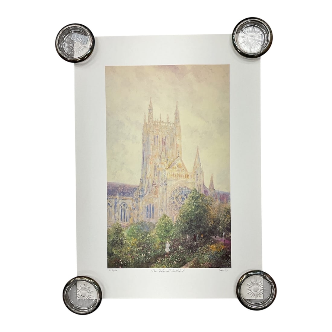 David Dowley "The National Cathedral" Limited Edition Lithograph (1 of 5)