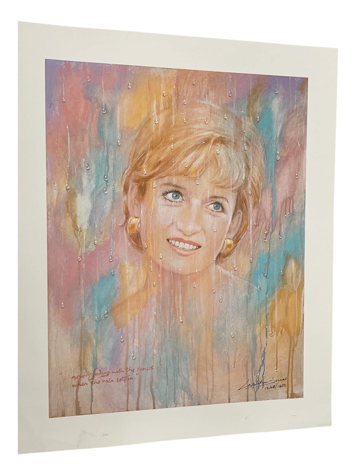 Barry Leighton-Jones Diana Limited Edition Offset Lithograph 1248/1450 (1 of 6)