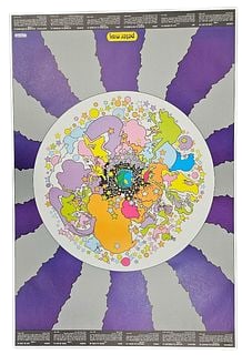 "Instant Nutrament No.3" by Peter Max (German/American, b.1937) w/ Papers (1 of 12)