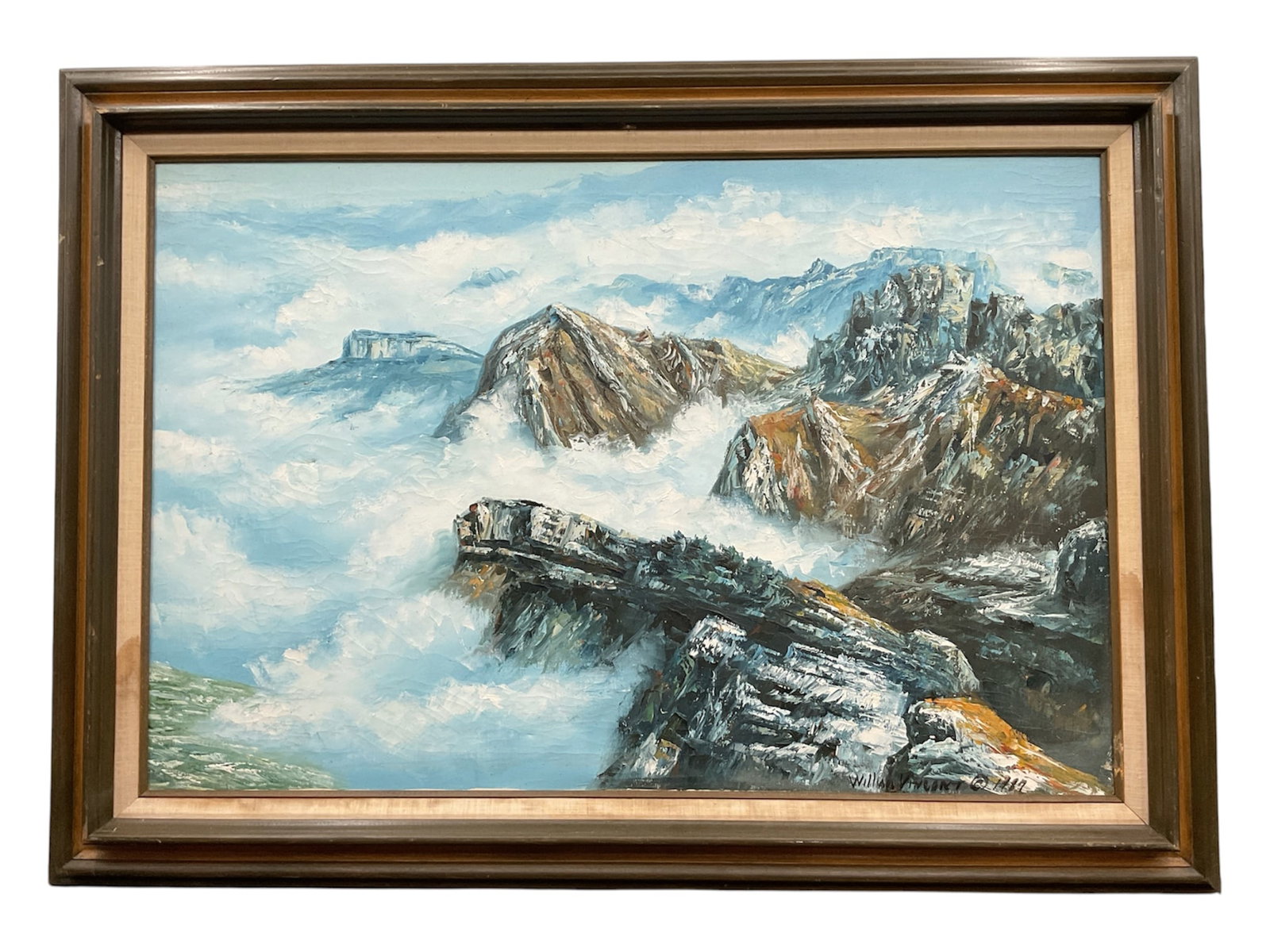 Landscape 51 by William Vincent Kirkpatrick (American, 1939–2004) Oil on Canvas, 1987 (1 of 5)