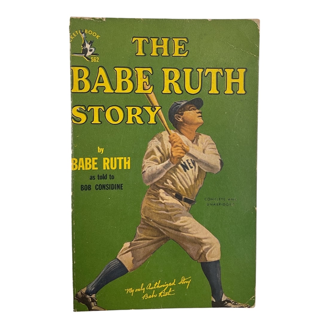 RARE Vintage Babe Ruth Memorabilia Lot: Vintage Babe Ruth Memorabilia Lot This lot features a fascinating pairing of mid-century baseball hist
