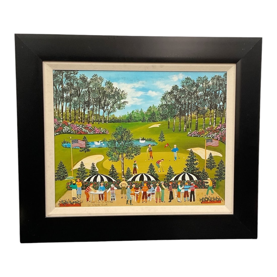 Jane Wooster Scott (American, b. 1921) "The 18th Hole" Limited Edition Canvas (1 of 6)