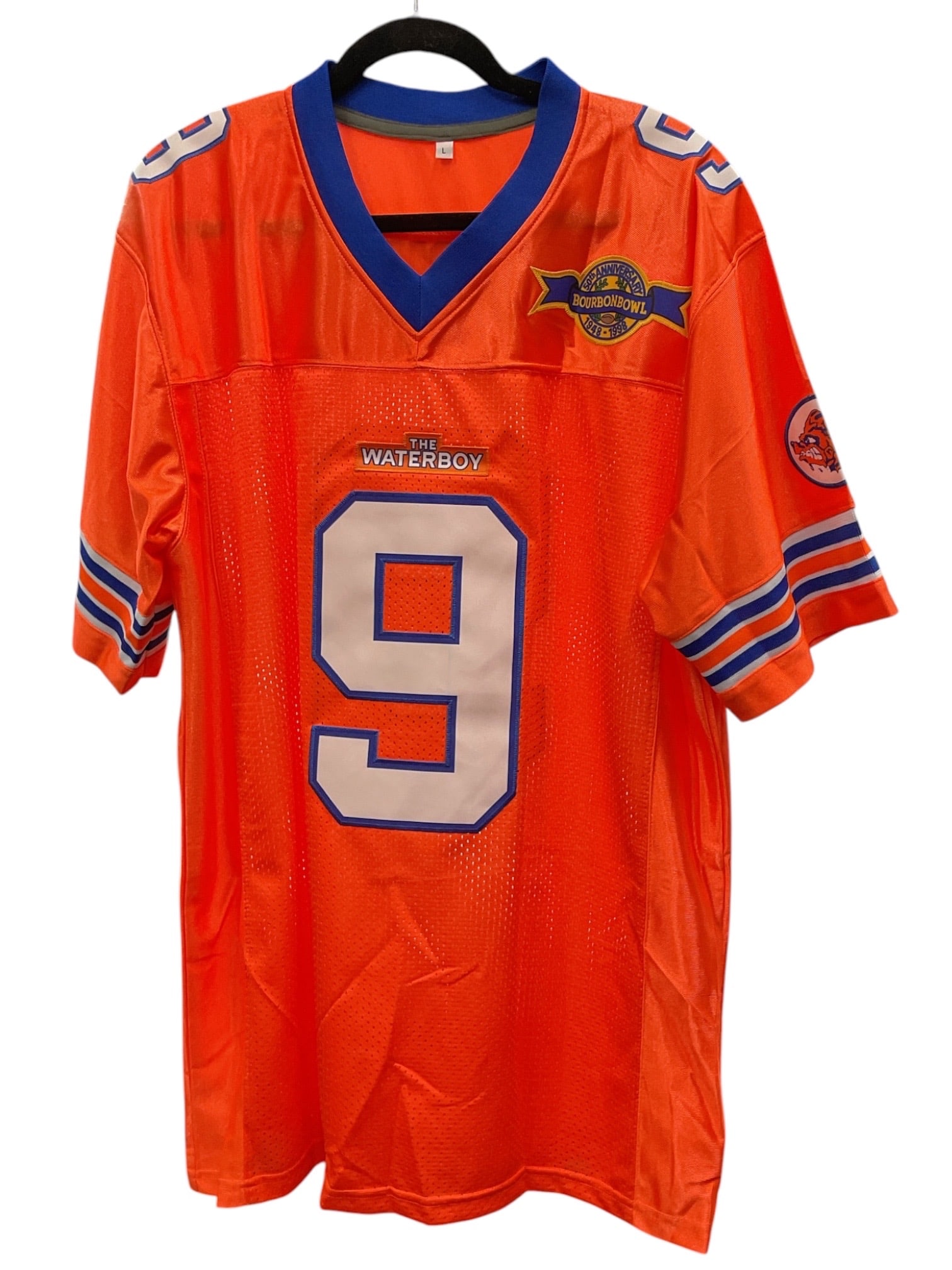 Brian Boucher Signed NHL All-Star Jersey: Orange NHL All-Star jersey featuring the name "Boucher" and number "9" on the reverse, boldly signed by goaltender Brian Boucher in black marker across the numeral "9." T