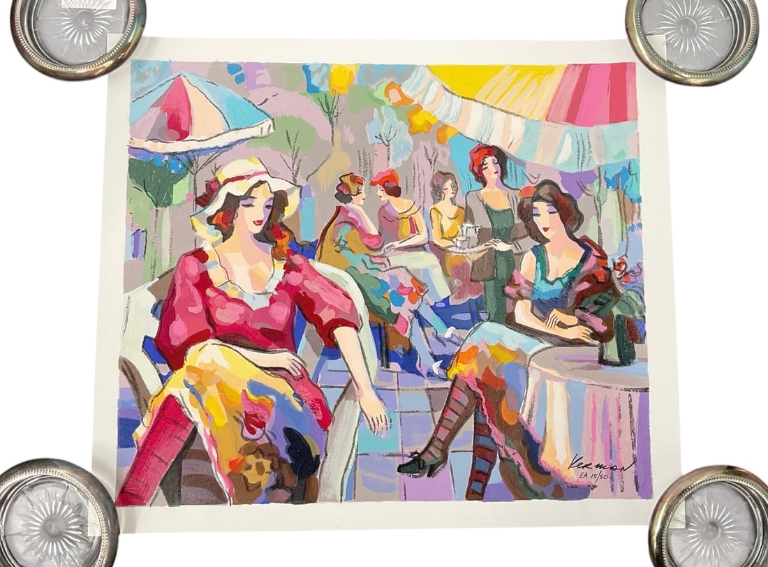 Michael Kerman "Cafe" Limited Edition Serigraph (1 of 4)