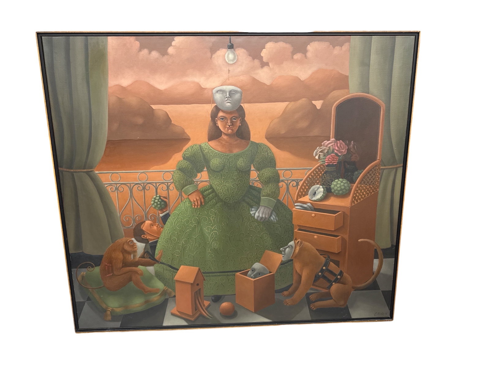 CARMELO NIÑO (Venezuelan, b. 1951) Oil on Canvas (1 of 5)