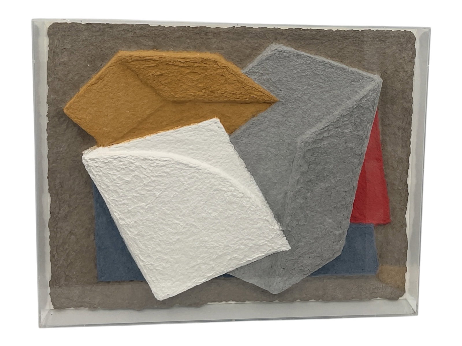 Charles Hinman (American, b. 1932):  This piece by Charles Hinman (American, b. 1932) is a quintessential example of his three-dimensional shaped canvas works, which blur the boundary between painting and sculpture. 