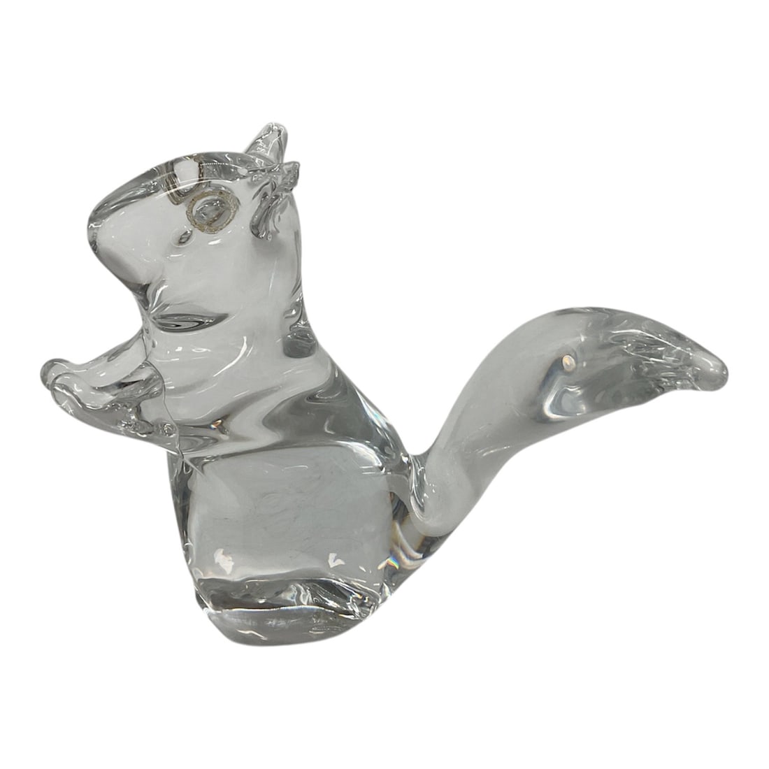 Daum Crystal Squirrel Figurine - 2