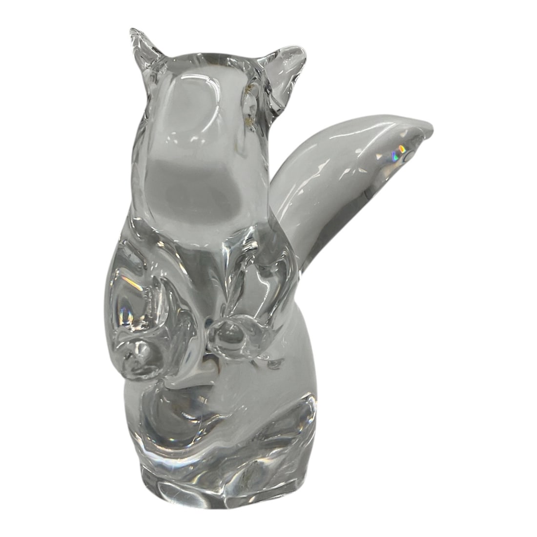 Daum Crystal Squirrel Figurine - 3