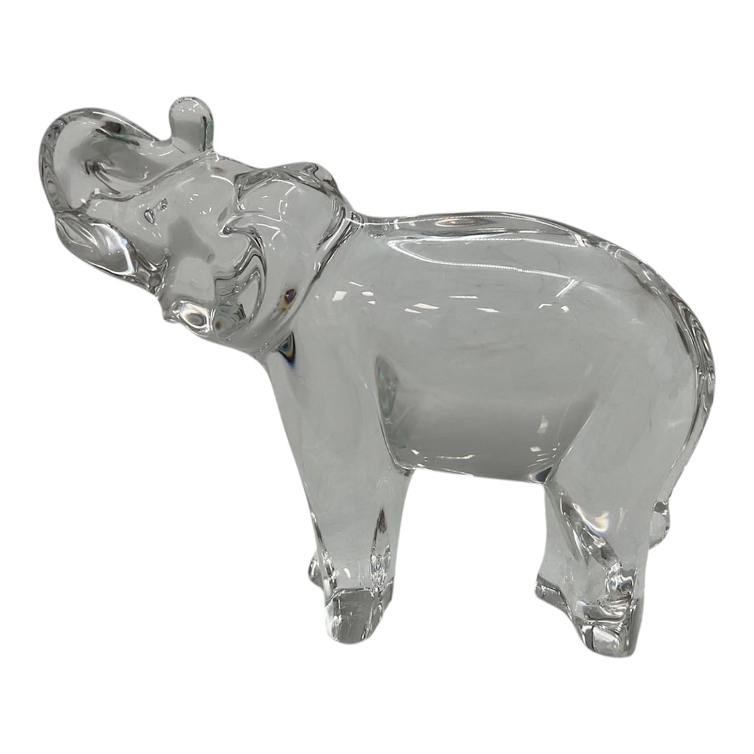 Baccarat Crystal Elephant Figurine (1 of 4)