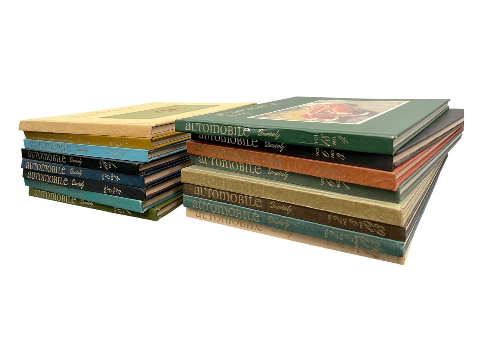Lot of 72 Automobile Quarterly Hardcover Automotive Books (1 of 3)