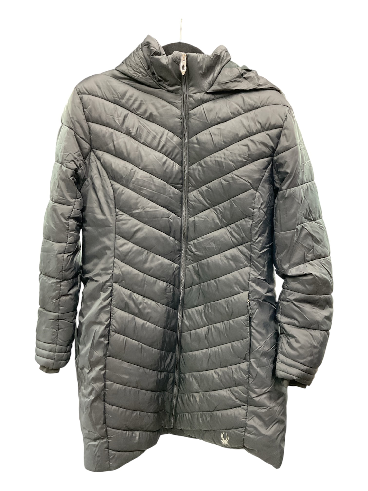 Spyder Hooded Quilted Puffer Jacket, Size L (1 of 5)