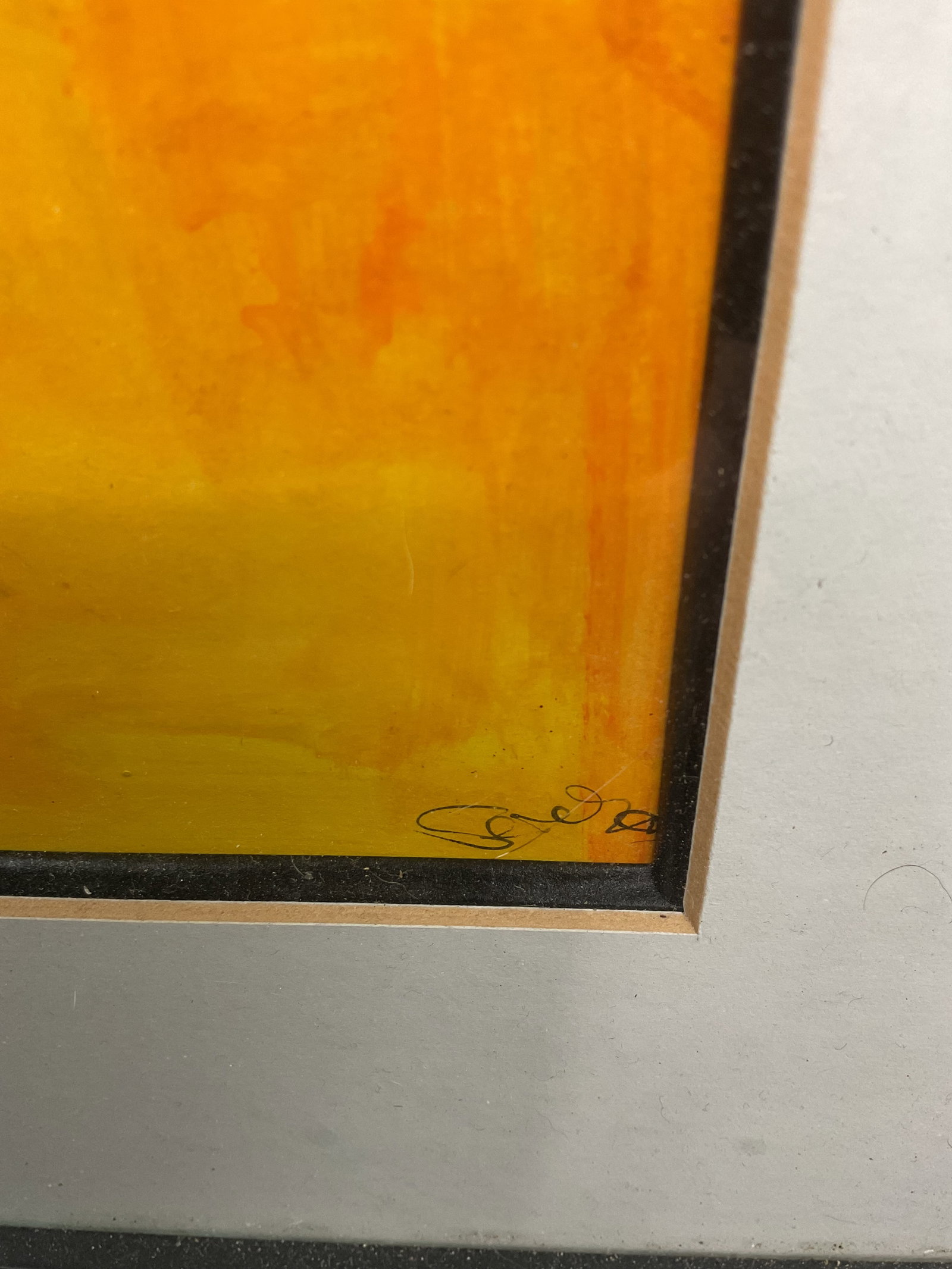 Untitled Abstract Composition, Signed Lower Right - 2