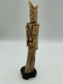 Carved Empress bone - 2