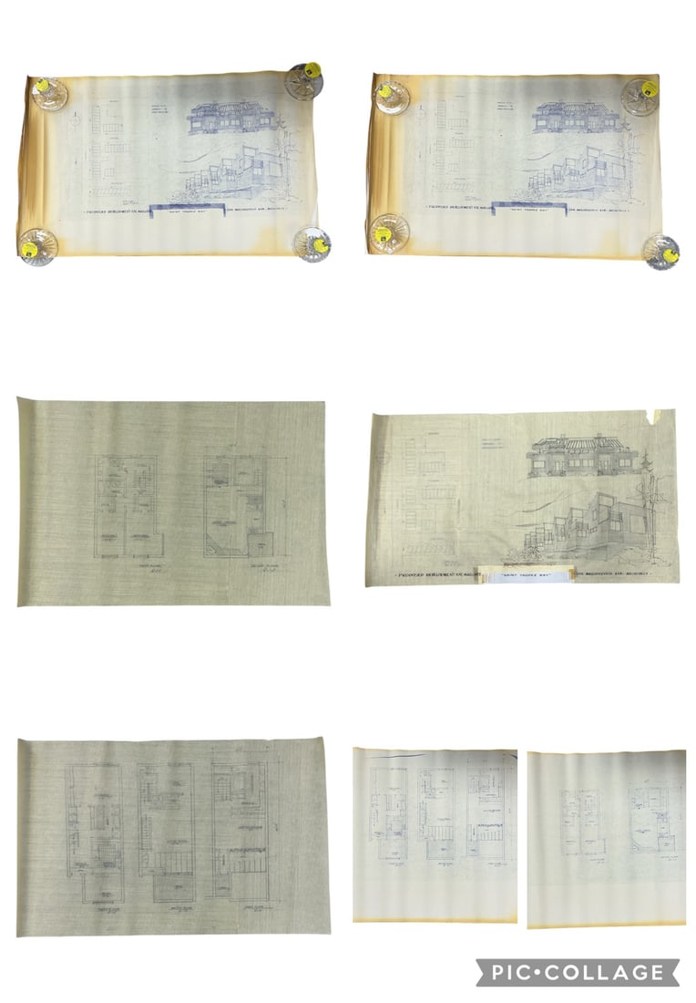 Proposed Development of Buildings for Margate, San Tropez Bay by Zen Mazurkevich (American, (1 of 9)