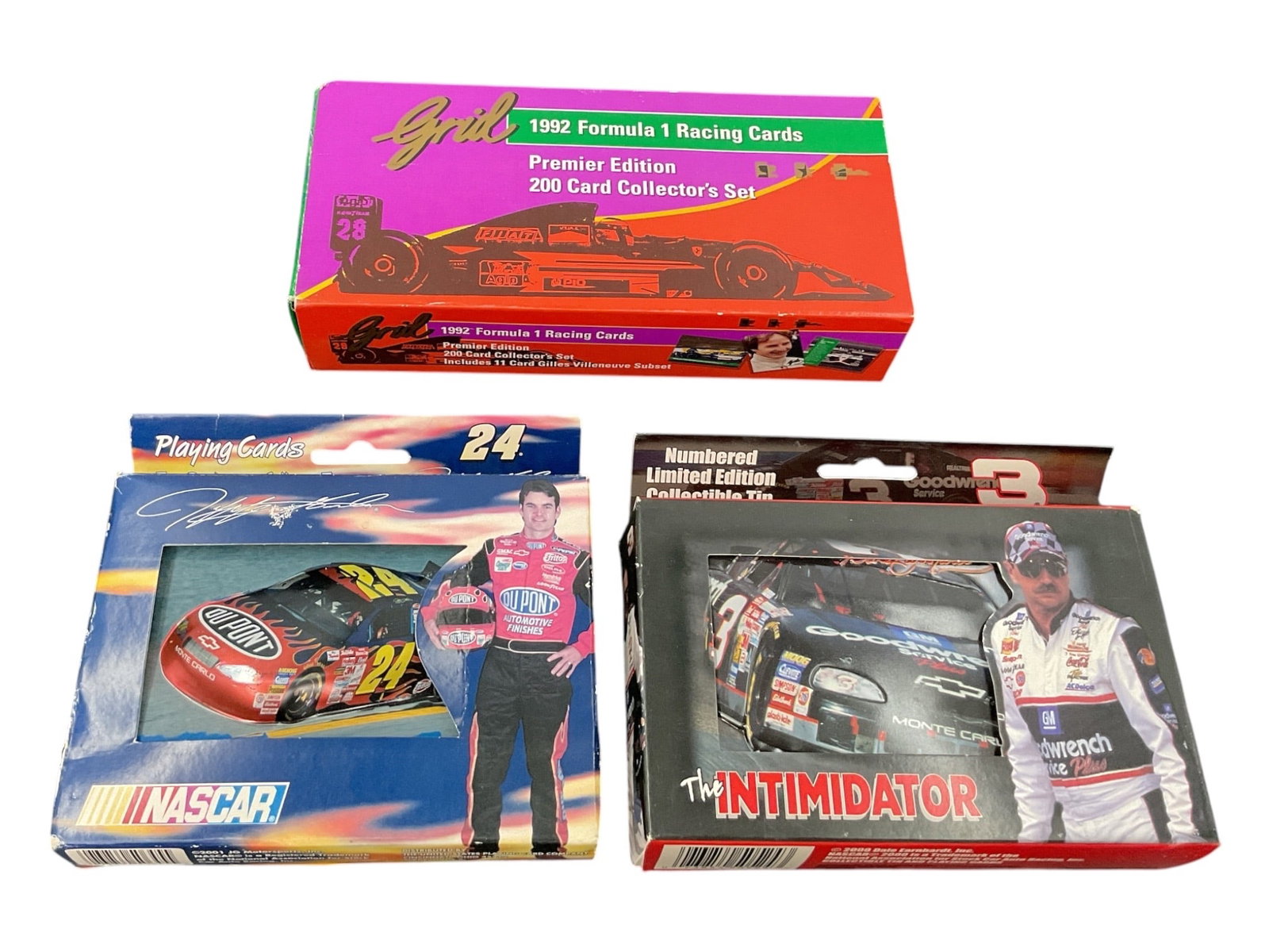 NASCAR Jeff Gordon & Dale Earnhardt Sr. Collector Card Sets (1 of 2)
