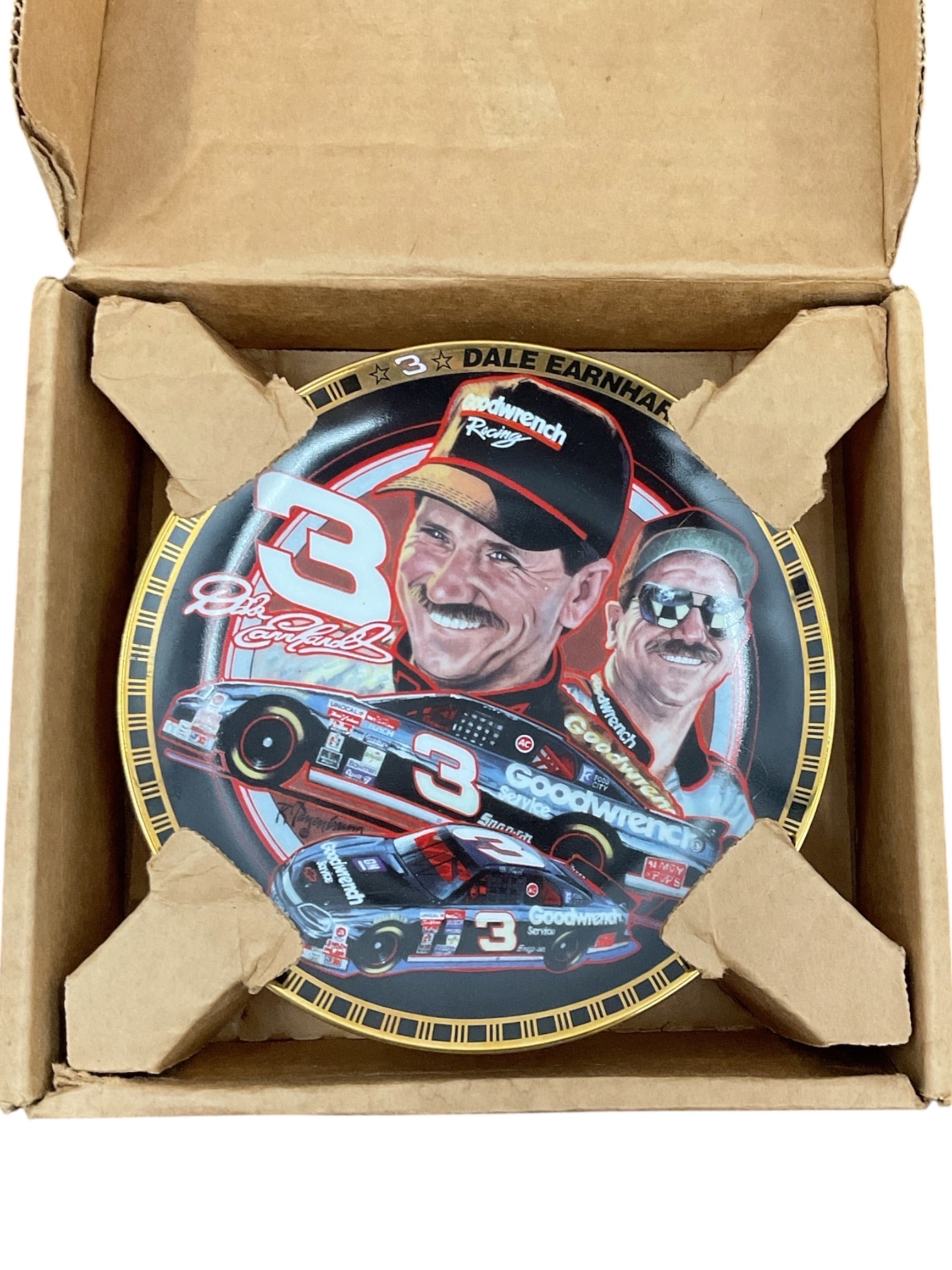 1995 Dale Earnhardt Sr. From the Drivers of Victory Lane Limited Edition Collector Plate (1 of 3)