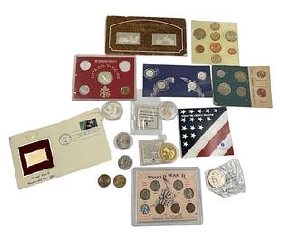 Mixed United States Mint Uncirculated and Proof Coin Collection (1 of 4)