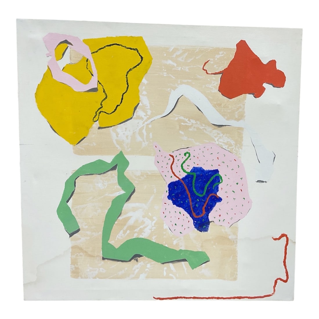 Abstract Mixed Media Composition - 4