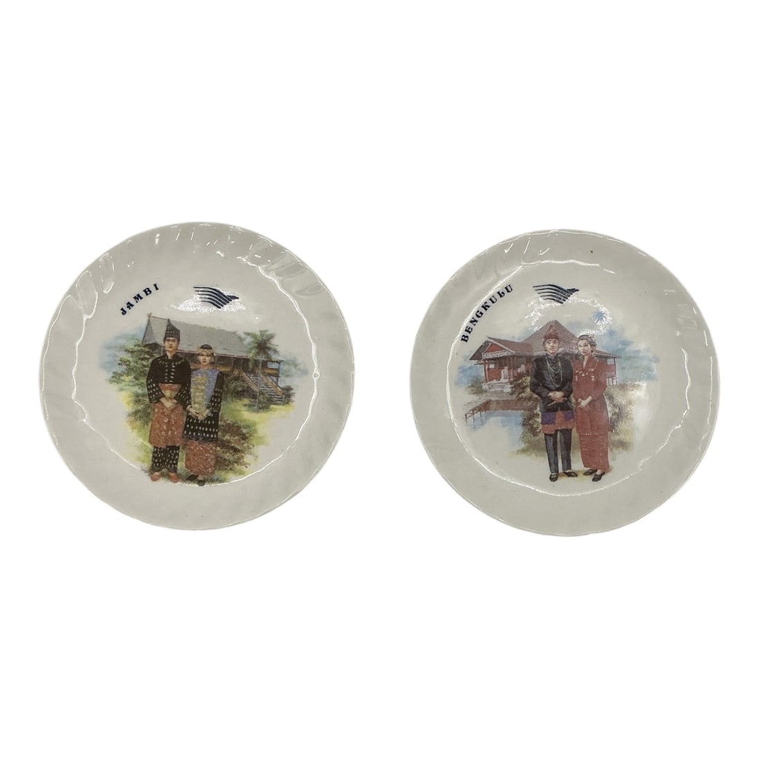 Indonesian Cultural Heritage Decorative Plates by Hanmax (Indonesian, 20th/21st Century) Ceramic (1 of 5)