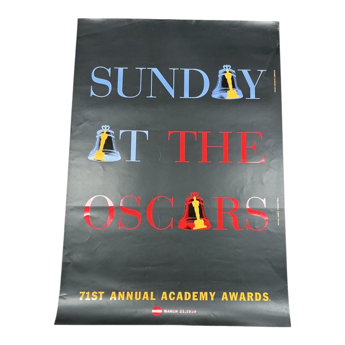 71st Annual Academy Awards Poster (1999) Designed by Arnold Schwartzman (British, B. 1936) (1 of 3)