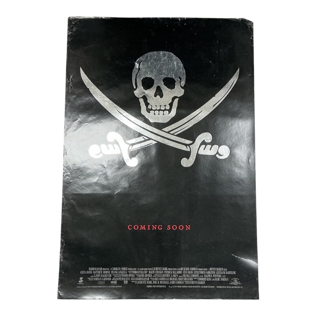 Pirates of the Caribbean: The Curse of the Black Pearl (2003) Original Advance One-Sheet Movie (1 of 1)