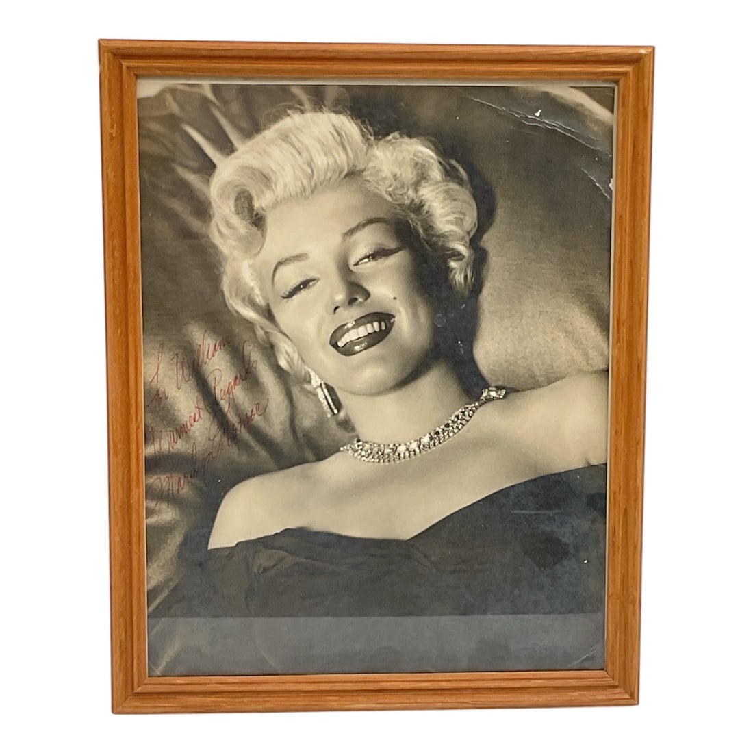 RARE Marilyn Monroe Autographed Black & White Photograph (1 of 4)