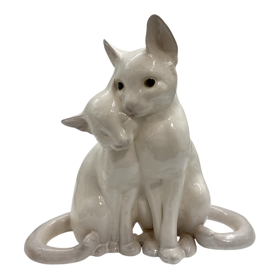 Freeman McFarlin Loving Cats Ceramic Sculpture by Anthony (1 of 3)