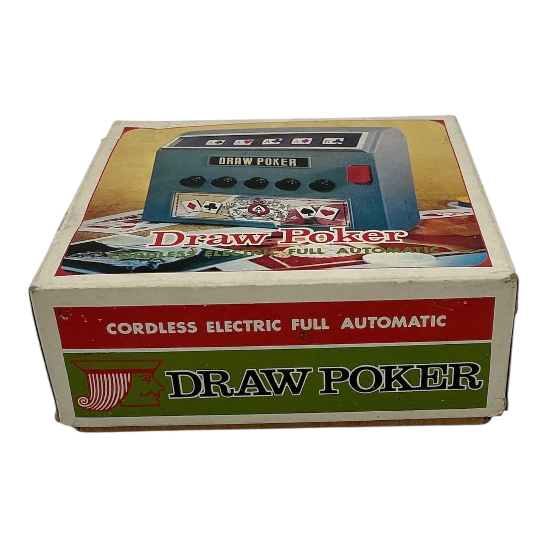 Vintage Cordless Electric Full Automatic Draw Poker Game Machine: Specifications Item: Cordless Electric Full Automatic Draw Poker Game Machine
