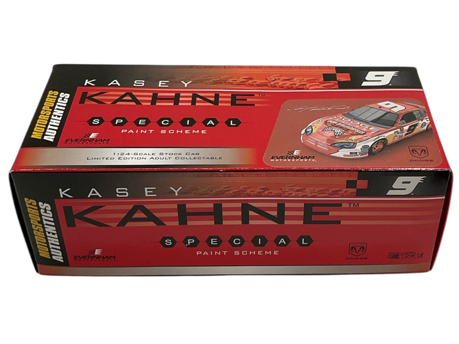 Signed Kasey Kahne No. 9 2006 Dodge Charger NASCAR 1:24 Die-Cast Race Car (1 of 4)