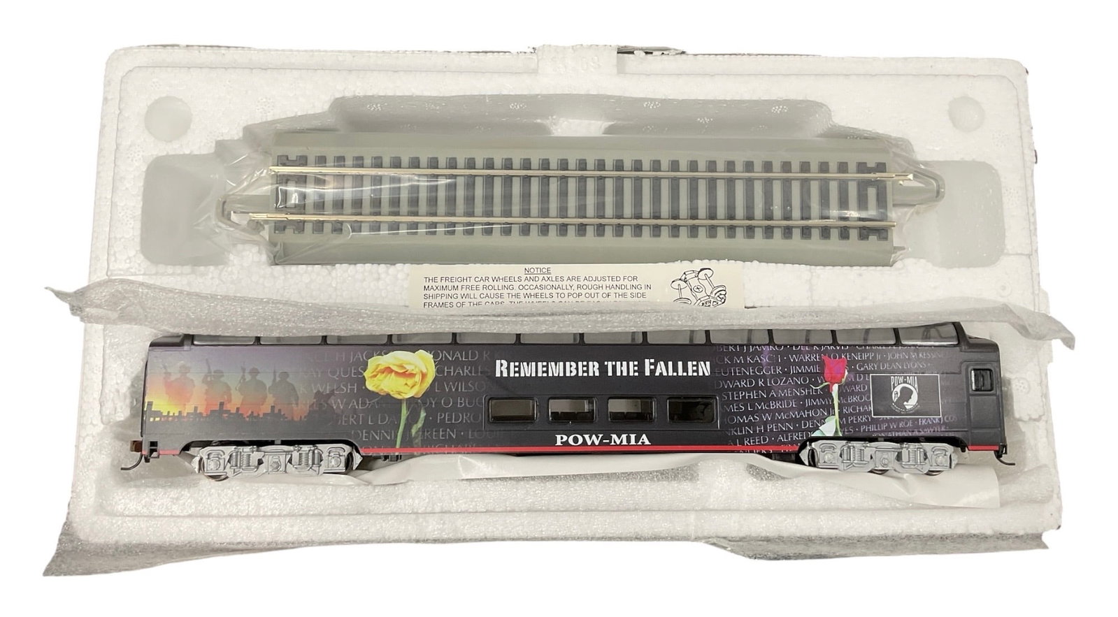 Hawthorne Village POW-MIA Express HO Scale Commemorative Train Set (1 of 5)