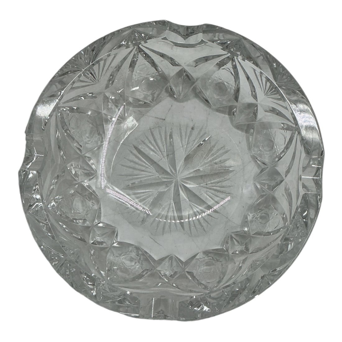 Cut Crystal Ashtray - 2