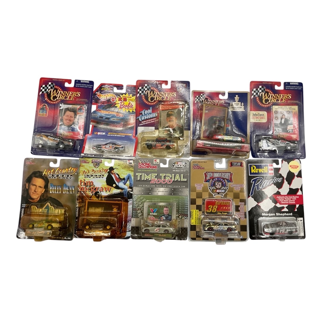 Collection of Assorted Pop Culture & Celebrity Die-Cast Vehicles: A collection of assorted carded die-cast vehicles featuring pop culture, celebrity, television, sports, and entertainment themes. The group includes various limited-edition and commemorative releases 