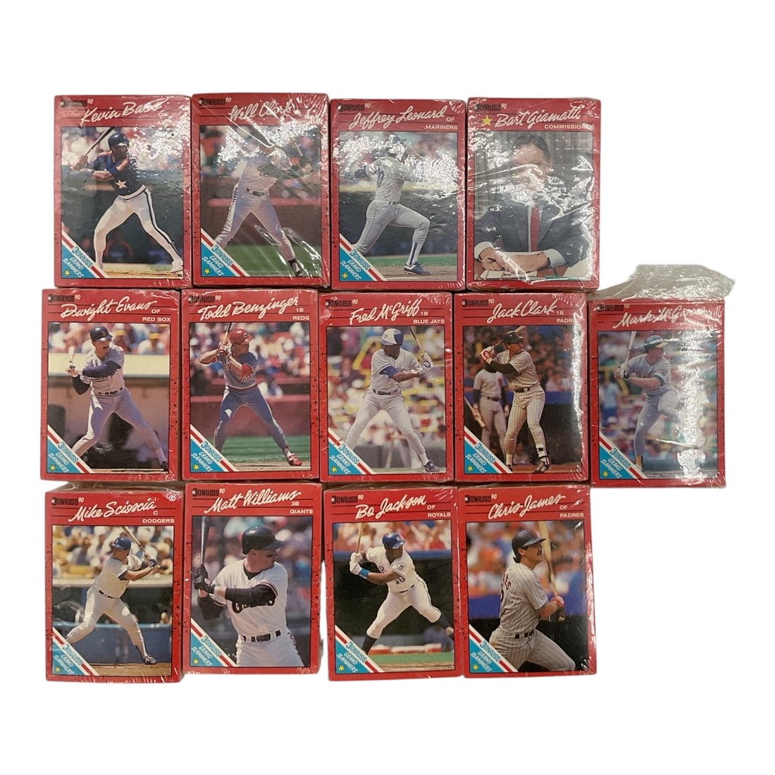 1990 Donruss Grand Slammers 12-Card Baseball Insert Set (1 of 3)