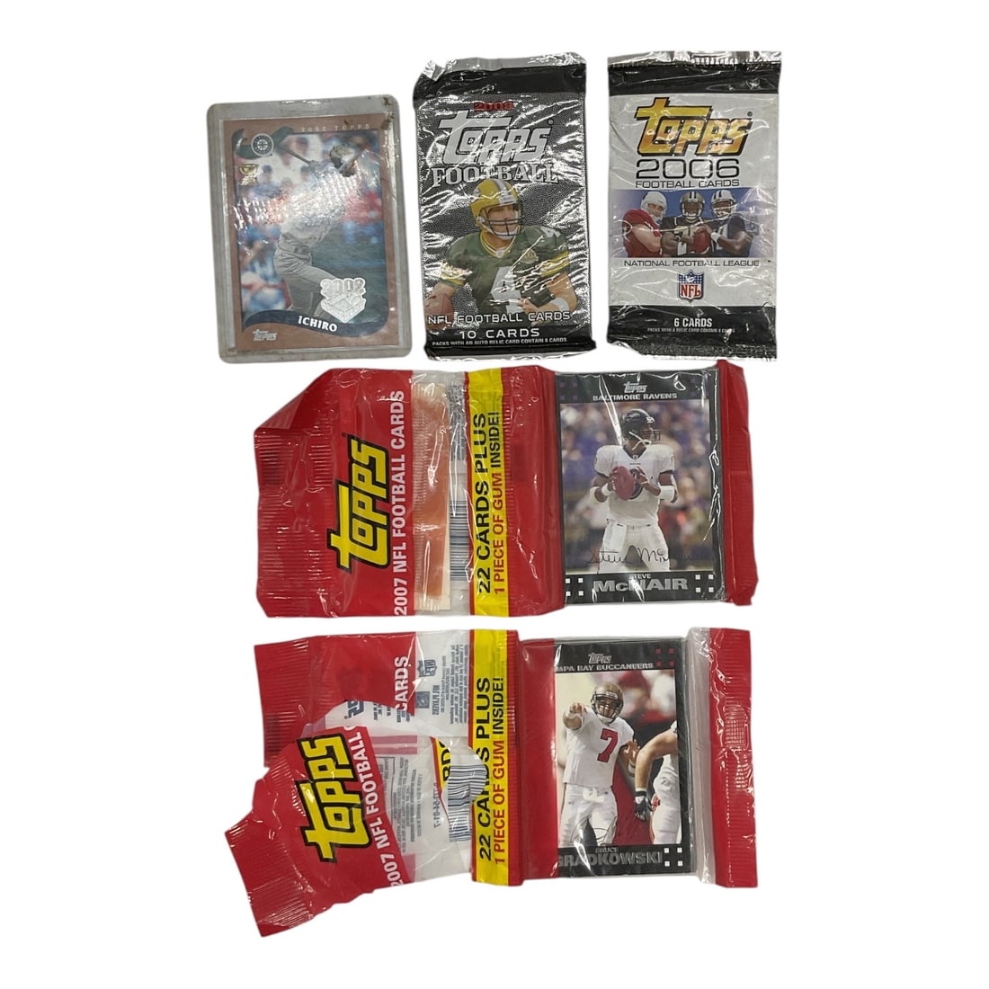 Assorted Topps Baseball Trading Card Packs & Cards (1 of 2)